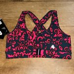 Fourlaps Infinity Sports Bra workout bra Velvet Wallpaper NWT Small Pink Photo 2