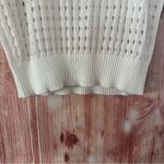 Grace Karin  White Hollow Out Cap Sleeve Lightweight Sweater Photo 4