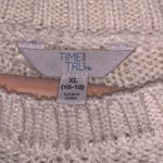 Time & Tru White Sweater Photo 3