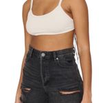 Garage Black Vintage Cut-Off High Rise Destructed Denim Shorts Photo 0