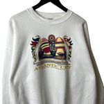1992 Vintage 90s Atlantic City Crewneck Sweatshirt White XXL Graphic Sweater Photo 1