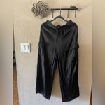 Rachel Zoe Black Wide Leg Pull-On Pants Size SP Photo 1