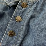 Vtg 90s The Briar Patch Noah’s Ark Denim Jumper Dress Blue L Size L Photo 8