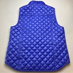 J.Crew Down Field Vest Medium Royal Blue Quilted Photo 1