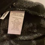 Loft Black and White Floral Blouse Photo 4