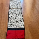 Bill Blass  Black and Red Polka Dot Scarf Photo 2