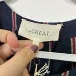 The Great The Homeroom Jumpsuit Oxford Stripe Photo 3