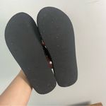 J.Crew  Bamboo tan and black flip flops size 9.5 Photo 4