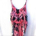 Indah  Tie Dyed‎ Jumpsuit With Fringe at top Photo 4