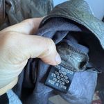 Adrianna Papell Silver Iridescent V-Neck Whimsigoth Flowy Cocktail Dress Photo 3