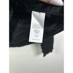 CAbi  Flamenco Black Eyelet Lace Ruffle Trim Button Front Blazer 0 Photo 6