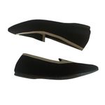 Birdies  The Blackbird Knit Flat Shoes 8.5 Black Tan Pointed Almond Toe Photo 5