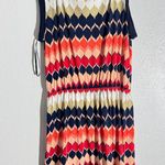 Enfocus Studio Black & White Geometric Sheath Dress Size 14 Photo 3