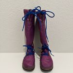 Sorel Damen Retro ‘88 Purple Waterproof Tall Rain Boot Size 5.5 Style NL1708-505 Photo 3