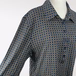 Gerard Darel Button Front Long Sleeve Collared Blouse Top Size 4 Photo 6