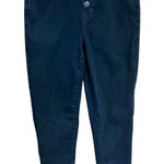 American Eagle  Black Button Fly-Curvry-Hi Rise-Crop Jegging Sz 4 Photo 0