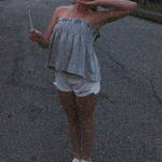 American Eagle  tube top blue Photo 0