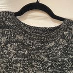 it's our time It’s Our Time Black Heather Long Sleeve Pullover Sweater Zipper Detail Size S Photo 3