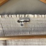 Reformation NWOT Marin Linen Top White Photo 6