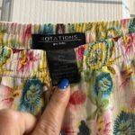 Notations  Butterfly Floral Colorful Tiered Midi Skirt Lace Women’s XLP Boho Photo 1