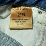 Driftwood  Audrey High Rise Straight Leg Medium‎ Wash Jeans Photo 5