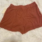 Macy's NWT Pom Pom shorts. Size Medium. Orange. Photo 4