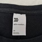 All In Motion black workout sweatshirt Photo 1