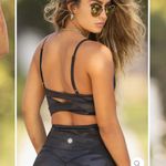 Sommer Ray  NWT Crossover Active Bra Purple Camo Metallic Photo 2
