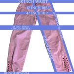 Lane Bryant ORCHID PINK SKINNY LEG CORSET HEM PANTS (18) Photo 11