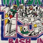 Vintage 90s 98 LA T Crystal Bay MDA Waterpalooza Cropped Tshirt OS S M L White Size M Photo 6