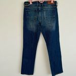 Lucky Brand NWT Sofia Straight Cut Solid Wash Blue Jeans Size 8 / 29 Ankle 30” Photo 4