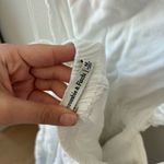 Abercrombie & Fitch  linen blend tiered mid dress with stretchy straps Photo 4