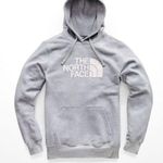 The North Face Grey Gray Hoodie Sweatshirt  Photo 0