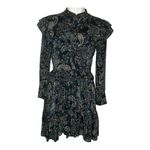 NICHOLAS Elsie Paisley Long Sleeve Ruffle Floral Mini Dress Size 2 ($475) Photo 2