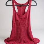 Victoria's Secret  pink‎ racer back sweater dress/ swim coverup S Photo 0