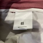 EXPRESS  Columnist Mid Rise Ankle Burgundy Dress Pants Photo 4