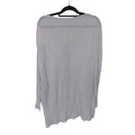 Free People Size Medium M Oversized White Lace Sweater High Low Top Photo 1