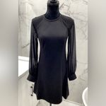 Calvin Klein Comfy modest sheer sleeve dress NEW π· Photo 1