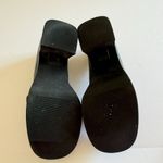 SO VTG Y2K  Camryn Brown Faux Leather Chain Chunky Heel Shoes Sz 6 (Cracking) Photo 1