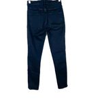 AGOLDE Filter Free Sophie Crop Jeans in Jet Skinny Black Size 25 EUC T2344 Photo 7