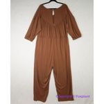 Eloquii New!  *flawed* Flowy Comfy Long Sleeve‎ Jumpsuit, size 18/20 Photo 12