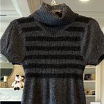 Sweater Project  Dress Fit and Flare Gray Turtleneck Womens fits Small to Medium Photo 3
