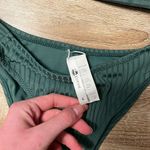 Cupshe Green Ribbed Cheeky Bikini Set Photo 3