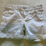 Gap White Jean Shorts Classic Summer Style Photo 0