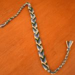 Handmade 10/ $25 Bluebell Field Woven Bracelet Photo 2