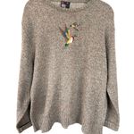 American Vintage Vintage Grandpa Fisherman Sweater Ducks Knit Crewneck Cozy Ski Winter Cabin XL Photo 0