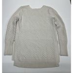 Athleta Honeycomb Knit Chunky Extra Fine Merino Wool Blend Sweater Women Small Photo 1