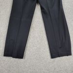 Talbots  Womens Dress Pants 12 Black Stretch Straight Leg Career Business Trouser Photo 9