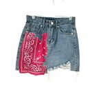 Gray Fitted Mini Skirt with Tank Top Style Red Photo 1