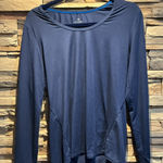 Athleta  Women's Navy Long Sleeve Top Size Large Photo 0